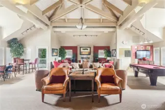 Inside the clubhouse