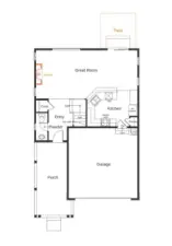 Floor Plan Level 1