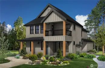 As the newest PNW master-planned community, enjoy 200+ acres of open space, trails & the Coal Trax Mt Bike Park. Soaring ceilings in the great roommake each day worthy of celebration & open floorplan appeals to entertaining. Covered deck & patio. Southern-facing homesites range from the mid600s- 900ks. Enjoy a variety of innovative & distinctive new home options with the best all-season recreation just moments away! Built for the future,indulge in a retreat just 90-min to Seattle. Plans and elevations are artist’s renderings only, may not accurately represent the actual condition of a home asconstructed and may also contain options and upgrades which are not included in the sale. Trailside Homes reserves the right to make changes to the floorplan, specifications, dimensions, design and elevations without prior notice. Stated dimensions and square footage are estimated and should not be usedas representations of the home’s actual size.
