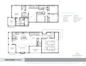 As the newest PNW master-planned community, enjoy 200+ acres of open space, trails & the Coal Trax Mt Bike Park. Soaring ceilings in the great roommake each day worthy of celebration & open floorplan appeals to entertaining. Covered deck & patio. Southern-facing homesites range from the mid600s- 900ks. Enjoy a variety of innovative & distinctive new home options with the best all-season recreation just moments away! Built for the future,indulge in a retreat just 90-min to Seattle. Plans and elevations are artist’s renderings only, may not accurately represent the actual condition of a home asconstructed and may also contain options and upgrades which are not included in the sale. Trailside Homes reserves the right to make changes to the floorplan, specifications, dimensions, design and elevations without prior notice. Stated dimensions and square footage are estimated and should not be usedas representations of the home’s actual size.