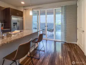 Opens to outside living