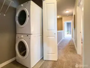 Upstairs laundry