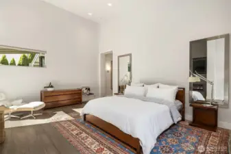 A generous primary retreat—layered with natural light and designed for both rest and flexibility.