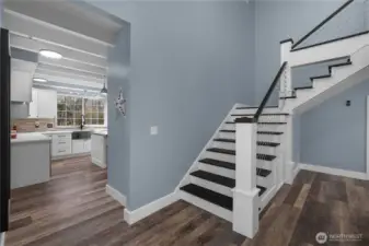 Spacious main entry connects seamlessly to the kitchen and living areas.