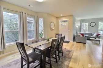 Dining room off kitchen