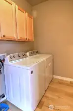 Main floor utility room.