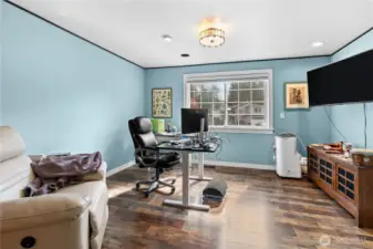 4th bedroom is dedicated to work-from-home occupant. Plenty of room for your office. Leave as is or convert back to the 4th bedroom.