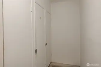 Private storage on level C, Door 1 (open w/ padlock)