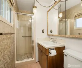 Primary bathroom.