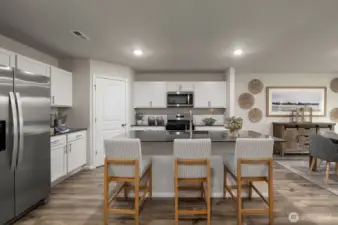 Disclaimer- Photos are from a similar floor plan from another community, photos are for illustrative purposes only. Finishes, flooring, upgrades, countertops, paint, and other features may vary.