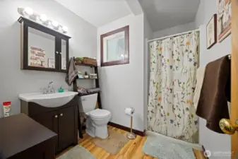 It has it's own bathroom AND laundry!