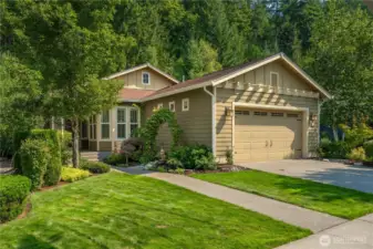 Popular Monaco plan situated on a premier greenbelt lot in the Mt. Rainier neighborhood a short walk to the Seven Summits Lodge, Post & Pour bistro and retail!
