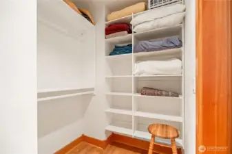 Walk in closet, Primary Bedroom