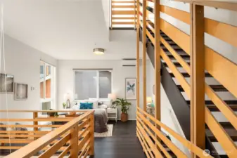 All floors are bathed in natural light, great for you plant enthusiasts ;)