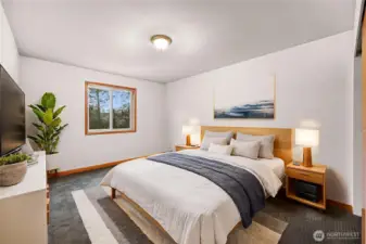 Bedroom 2 *virtually staged*
