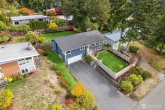 functional and usable front and backyards