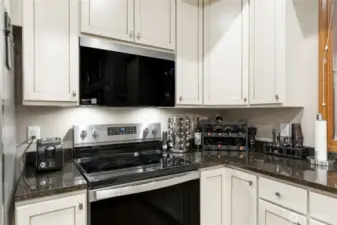 Plenty of cabinetry highlighted here.