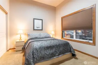 Second bedroom here.  The closet here also has custom built-in feature.