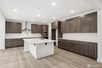 Photo is of the actual home.