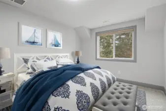 Upstairs junior suite with ensuite.