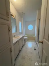 Master bathroom