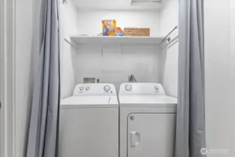 Each unit includes a full-size washer and dryer, offering added convenience and tenant appeal.