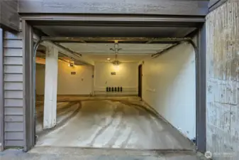 Unit 206 dedicated parking connects directly to the hallway & your personal storage unit.