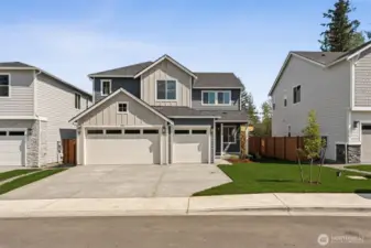 Actual home not a rendering