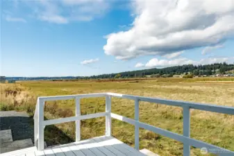 Views across the protected acres with an abundance of wildlife and natures beautiful colors