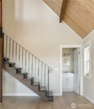 New Bathroom is downstairs