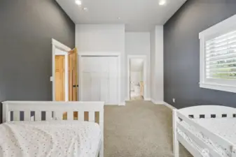 One of the options for the second bedroom.