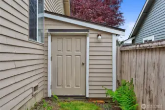Outbuilding for storage