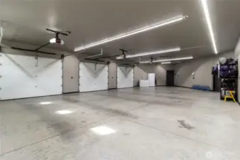 Attached garage