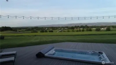 Rear patio