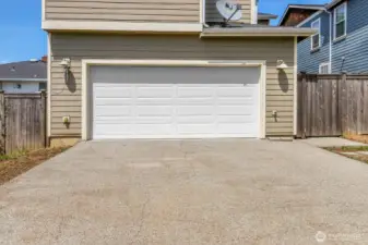 Garage is at back of house off the alley