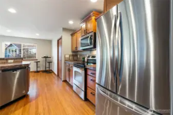 Newer stainless appliances