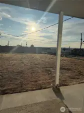 Notice how level this fully fenced backyard is.  Just imagine what can be done with it by the new owner.