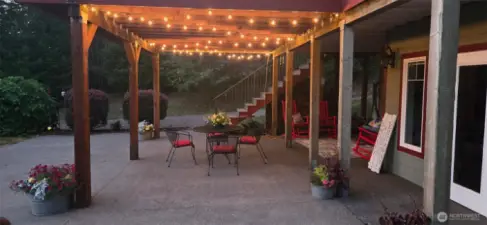 Just BECAUSE:  Who can resist the way this picture makes you feel???  The thoughtful layout of this home allows you this area to be used almost year-round!