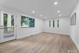 Spacious Family Room