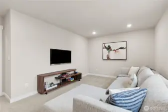 Very large bonus/bedroom with 2 closets at the opposite side of primary bedroom.  Materials, colors, and finishes will vary. See site agent for details