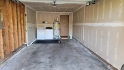 Laundry in the garage