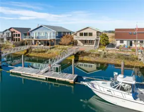 Welcome to Sandy Point Shares waterfront community with private boat docks, and gateway to the San Juan Islands!