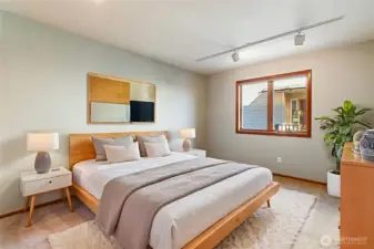 Spacious 3rd bedroom also on the lower level.