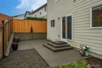 enjoy this spacious patio perfect for outdoor entertaining