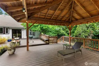 Gazebo perfect for entertaining and relaxing