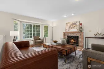 Living Room invites soothing natural light