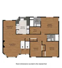 Main Level Floorplan