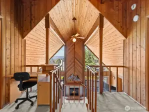 View from primary bedroom