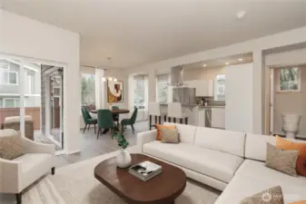 Virtually staged for illustration purposes.