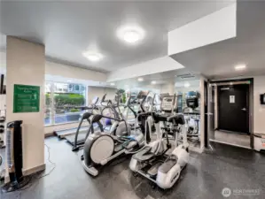 Skip the gym membership and find your flow in a complete, professional fitness environment with expansive windows.